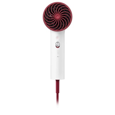 Фен Soocas Hair Dryer H5, 1800 Вт, 3 скорости, ионизация, шнур 1.7 м, серебристо-красный