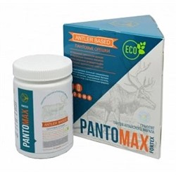 Комплекс "PantoMax Fortex". Пантогематоген + бобровая струя + 10 трав. Для мужского здоровья, 50 драже