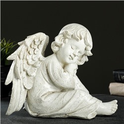 Фигура "Ангел спящий на коленке" 23х18см