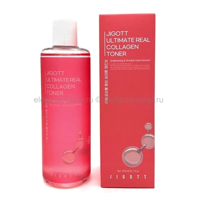 Тонер с коллагеном Jigott Ultimate Real Collagen Toner 300ml (125)