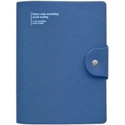 Ежедневник датированный на 2024 год Prague, синий, А5, 176 листов
