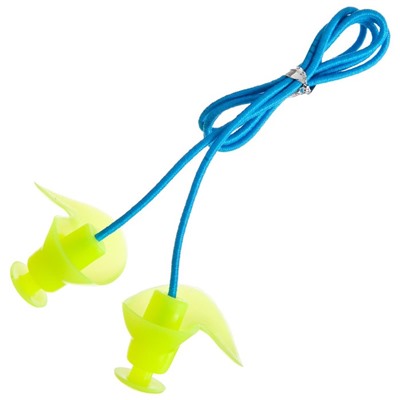 Беруши для плавания ONLYTOP с верёвочкой, цвета МИКС