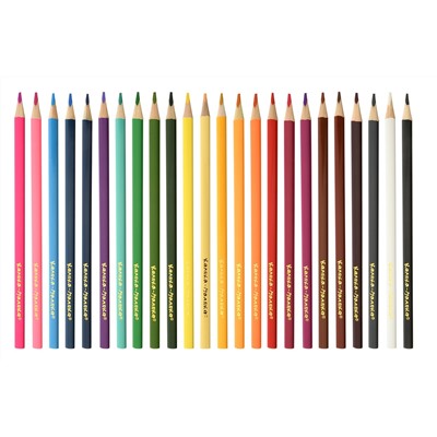 Цветные карандаши 24 цвета Каляка-Маляка, трехгранные,