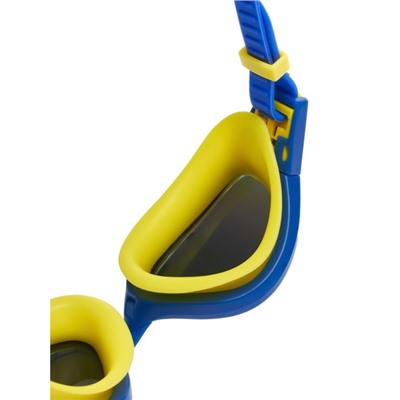 Очки для плавания Atemi N5300, силикон, цвет синий/жёлтый