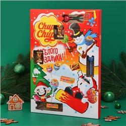 Новогодний Адвент Календарь Chupa Chups, Fruittella и Meller, 224 г