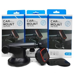 Магнитный держатель смартфона Car Mount Magnet Holder CF-202 Black (15)