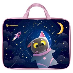 Папка школьная с ручками 35х26,5х6 см "SPACE CAT" ткань ПТРТМР-СПК SchoolФормат