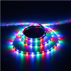 Светодиодная лента Ecola PRO 5 м, IP20, SMD2835, 60 LED/м, 4.8 Вт/м, 12 В, RGB