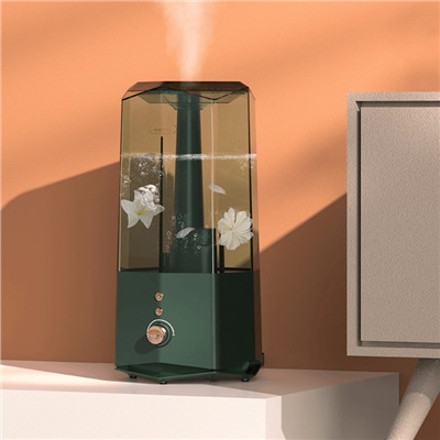 Увлажнитель воздуха Deerma Humidifier DEM-F360W, ультразвуковой, 25 Вт, до 40м2, 280мл/ч, 4л