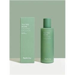 FARMSTAY - ЭМУЛЬСИЯ ДЛЯ ЛИЦА УСПОКАИВАЮЩАЯ С ЭКСТРАКТОМ ЧАЙНОГО ДЕРЕВА TEA TREE BIOME CALMING EMULSION, 200 МЛ