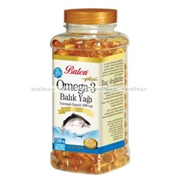 Капсулы Balen "Омега-3" (200 капсул х 1380 мг)