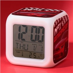 Часы будильник электронные «№1», мод.22, 7,8 х 7,8 см.