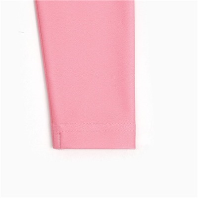 Купальник детский (лонгслив, шортики и панамка) Крошка Я "Лео", рост 80-86 см, цвет розовый