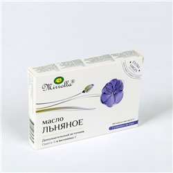 Масло льняное Mirrolla, 100 капсул по 0,3 г