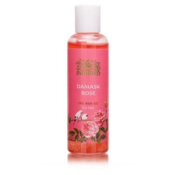 Дамасская роза, гель для умывания, без сульфатов (Damask Rose Face Wash SLS-free), Indibird, 100мл