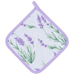 Прихватка Lavender, размер 20х20 см, цвет фиолетовый