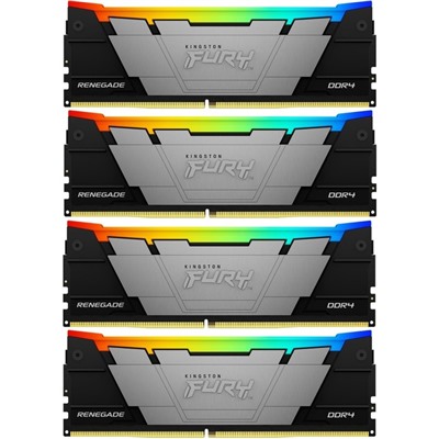 Память DDR4 4x8GB 3200MHz Kingston KF432C16RB2AK4/32 Fury Renegade RGB RTL Gaming PC4-25600   106501