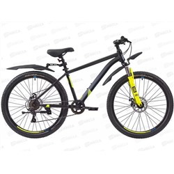 Велосипед 26 7ск RUSH HOUR NX 605 DISC ST черный рама 16В, 377989