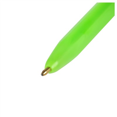 Ручка 50шт шариквая ,синий 0,7 мм ,чернила на масляной основе , ассорти шестигранный корпус  Стамм