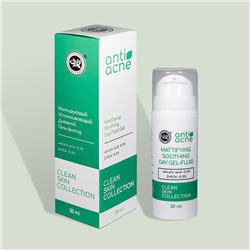 CSC Anti-acne Дневной гель-флюид "Матирующий, успокаивающий" для жирной и проблемной кожи