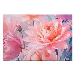 Картина на холсте "Букет летних цветов" 40*60 см