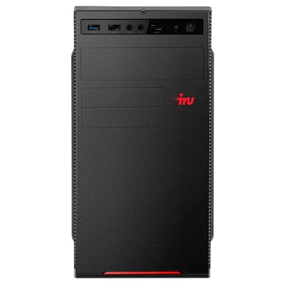 ПК IRU Home 310H5SE MT i5 10400 (2.9) 8Gb SSD240Gb UHDG 630 Free DOS GbitEth 400W черный (1   106685