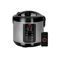 Мультиварка RED Solution SkyCooker RMC-M225S, 860 Вт, 5 л, 11 программ, серебристо-чёрная