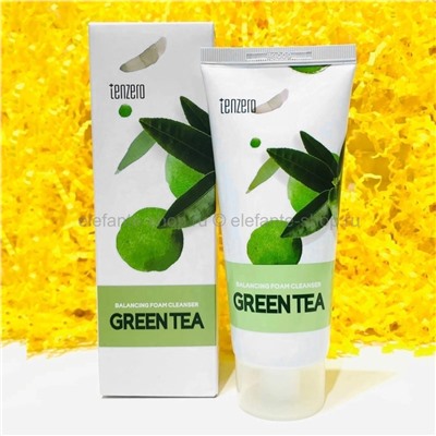 Пенка для умывания TENZERO Balancing Foam Cleanser GREEN TEA 100ml (13)