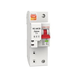 Умный выключатель MOES ZCB-SC-1P10, 10А, Zigbee, защита от перегрузки, голосовое управление