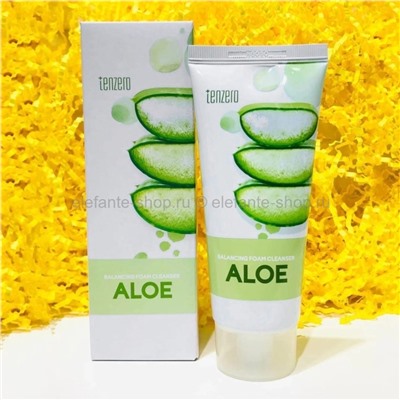 Пенка для умывания TENZERO Balancing Foam Cleanser ALOE 100ml (13)