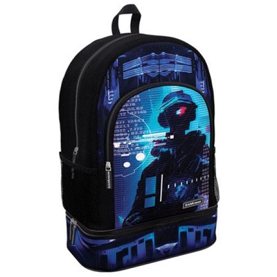 Рюкзак школьный "ActiveLine BootsBag. Cyber Game" 21L 44х30х17 см 60520+специальный встроенный отсек для обуви ErichKrause