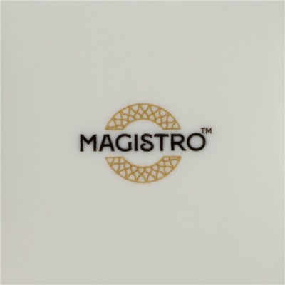 Тарелка фарфоровая пирожковая Magistro Kingdom, 15,2×1,6 см