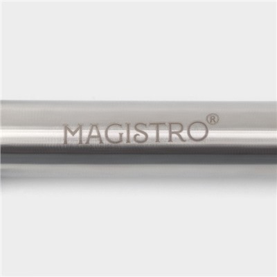 Рыбочистка Magistro Solid, нержавеющая сталь, цвет хромированный