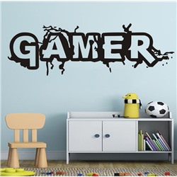 Наклейка виниловая GAMER