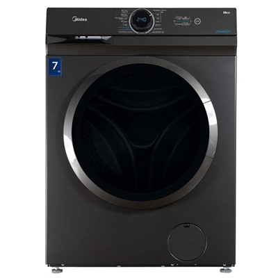 Стиральная машина Midea MF100W70/S-RU, класс А, 1200 об/мин, до 7.5 кг, серая