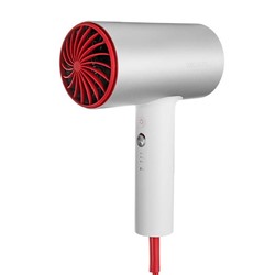 Фен Soocas Hair Dryer H5, 1800 Вт, 3 скорости, ионизация, шнур 1.7 м, серебристо-красный