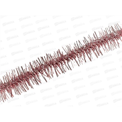 Мишура Искристая 2м 5см розовый 215-623