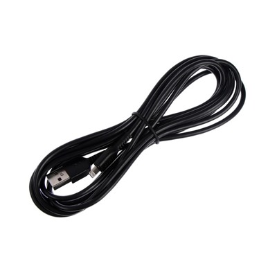 Кабель Hoco X20, Lightning - USB, 2 А, 3 м, PVC оплетка, чёрный