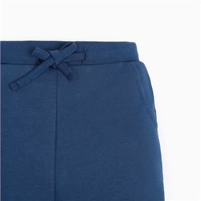 Костюм: толстовка и брюки Крошка Я Street style, рост 62-68 см, синий