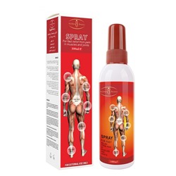 Обезболивающий быстродействующий лечебный согревающий спрей для тела Aichun Beauty Rapid Spray Relief 100мл