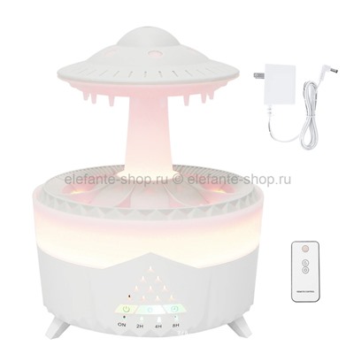 Увлажнитель-аромадиффузор-ночник Raindrop Aromatherapy Machine MA-619 White (96)