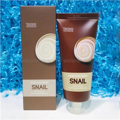 Крем для рук TENZERO Relief Snail Hand Cream 100ml (13)