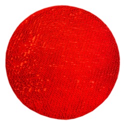 Круглый коврик ЛАПША - красный Диаметр 100 см
