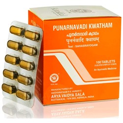 Пунарнавади Кватхам (Punarnavadi Kwatham), Kottakkal, 100 таб / 10 таб