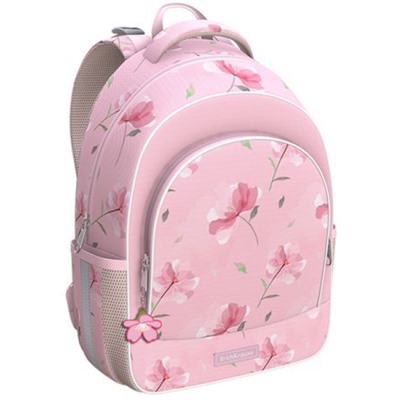 Рюкзак школьный "ErgoLine. Peachy Flowers" 15L 39х28х14 см 60095 ErichKrause