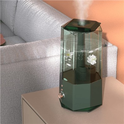 Увлажнитель воздуха Deerma Humidifier DEM-F360W, ультразвуковой, 25 Вт, до 40м2, 280мл/ч, 4л