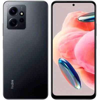 Смартфон Xiaomi Redmi Note 12 RU, 6.67", 6Гб, 128Гб, 50Мп, 13Мп, NFC, BT 5.0, 5000мАч, серый