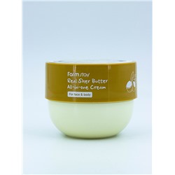 FARMSTAY - КРЕМ ДЛЯ ЛИЦА И ТЕЛА С ЭКСТРАКТОМ МАСЛА ШИ REAL SHEA BUTTER ALL - IN - ONE CREAM, 300 МЛ.