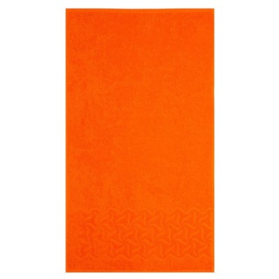 Полотенце махровое Радуга, 100х150см, цвет оранжевый, 295гр/м, хлопок