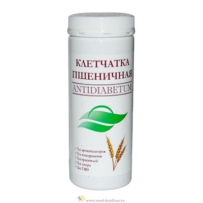 Клетчатка пшеничная Antidiabetum Злаки Сибири 130 гр